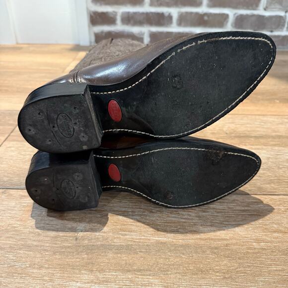 Durango Mens Size 9.5 Brown Outdoor Leather Cowboy Western Boots - Picture 5 of 8